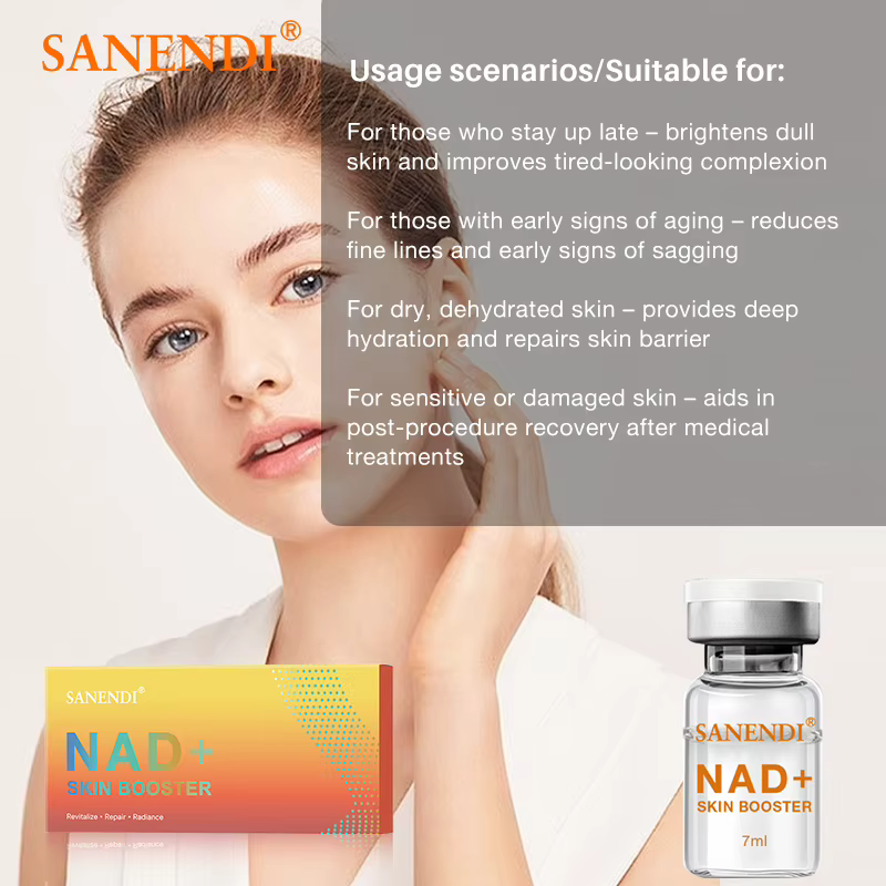 Sanendi NAD + corée produit de soin de la peau Essence complexe pour une texture légère et sensation