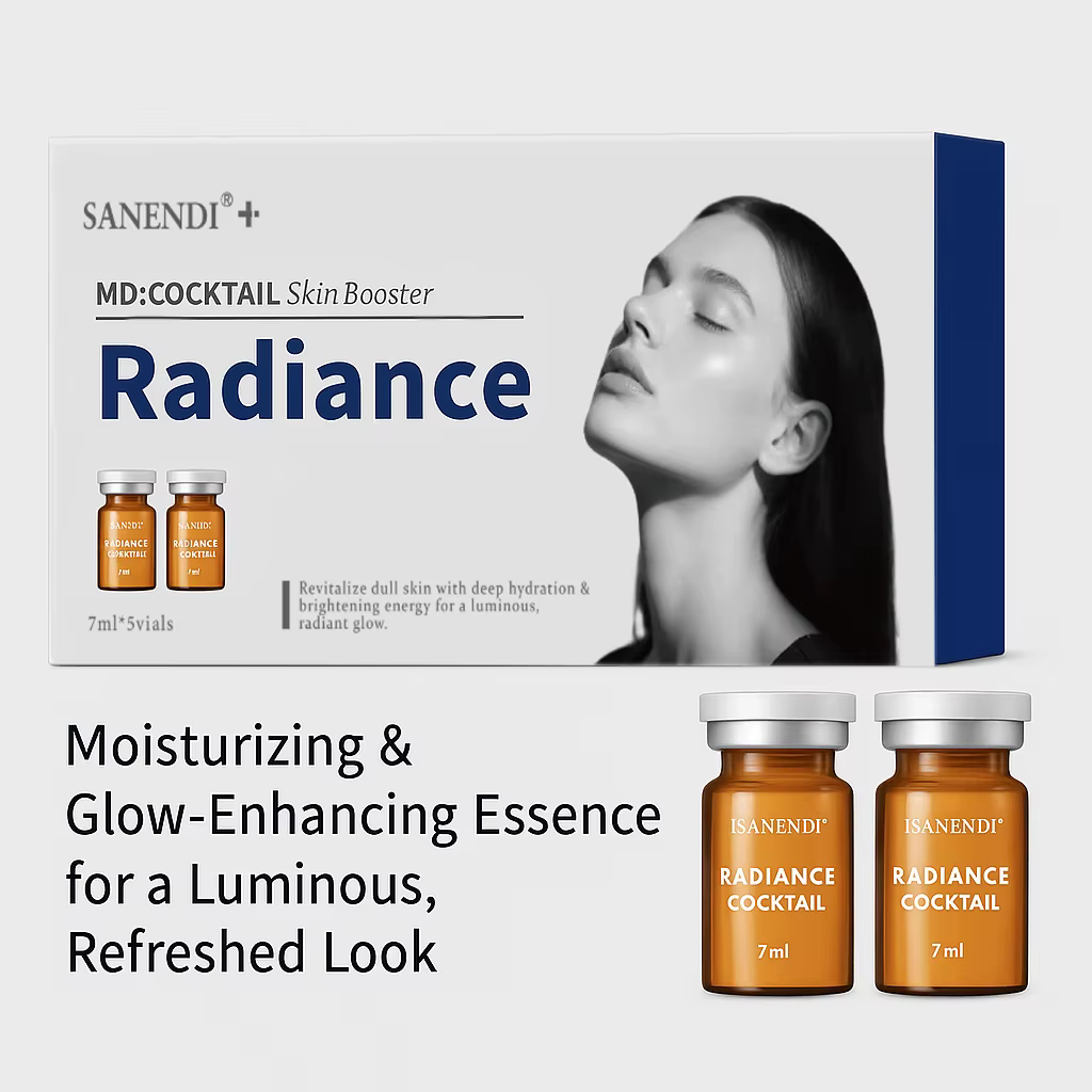 SANENDI Radiance Cocktail Booster de peau Essence hydratante et améliorant la lueur pour un look lum