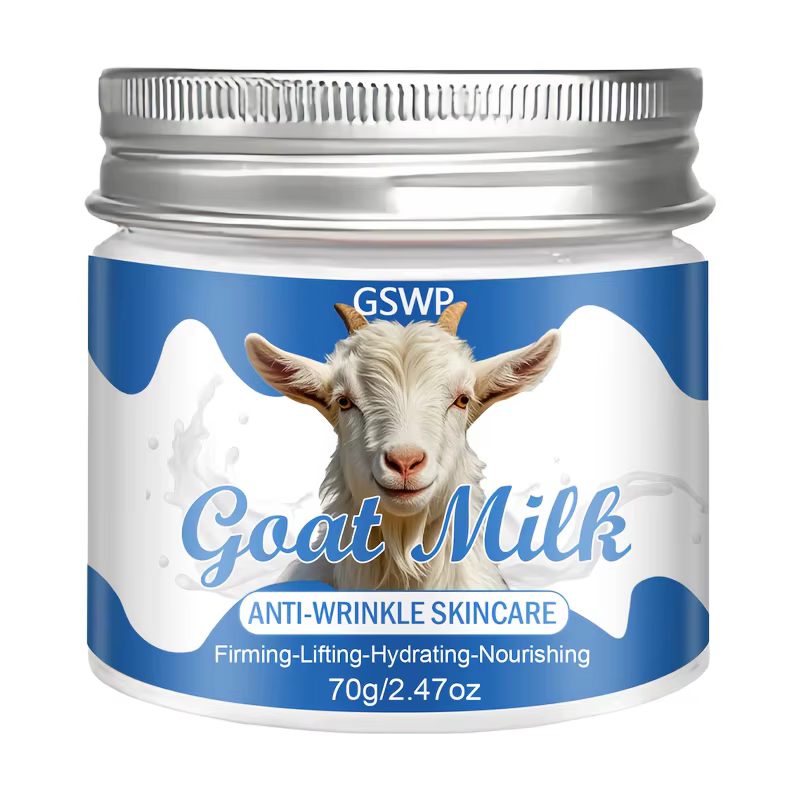 Crème hydratante au lait de chèvre GSWP, contenant du rétinol et du miel, convient à tous les types 
