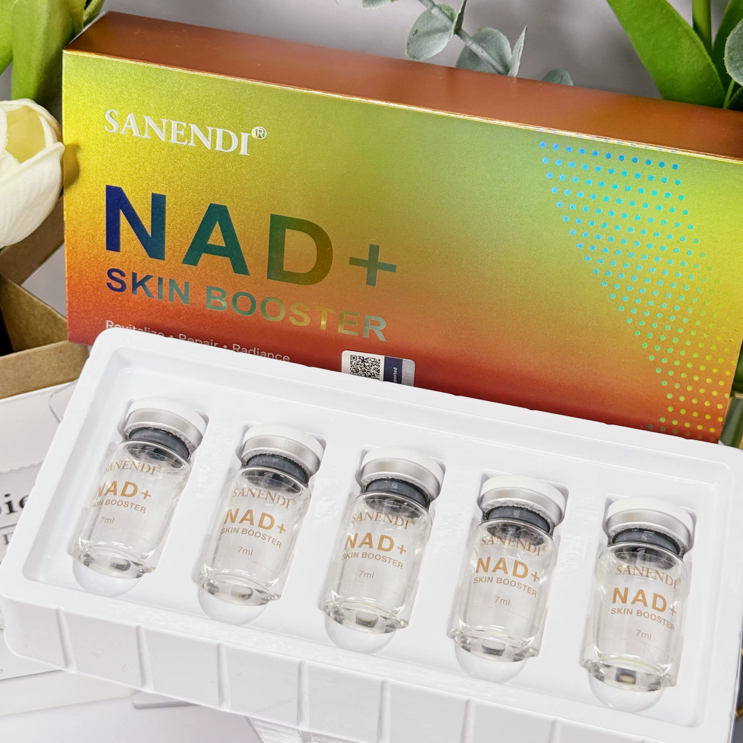 Sanendi NAD + corée produit de soin de la peau Essence complexe pour une texture légère et sensation