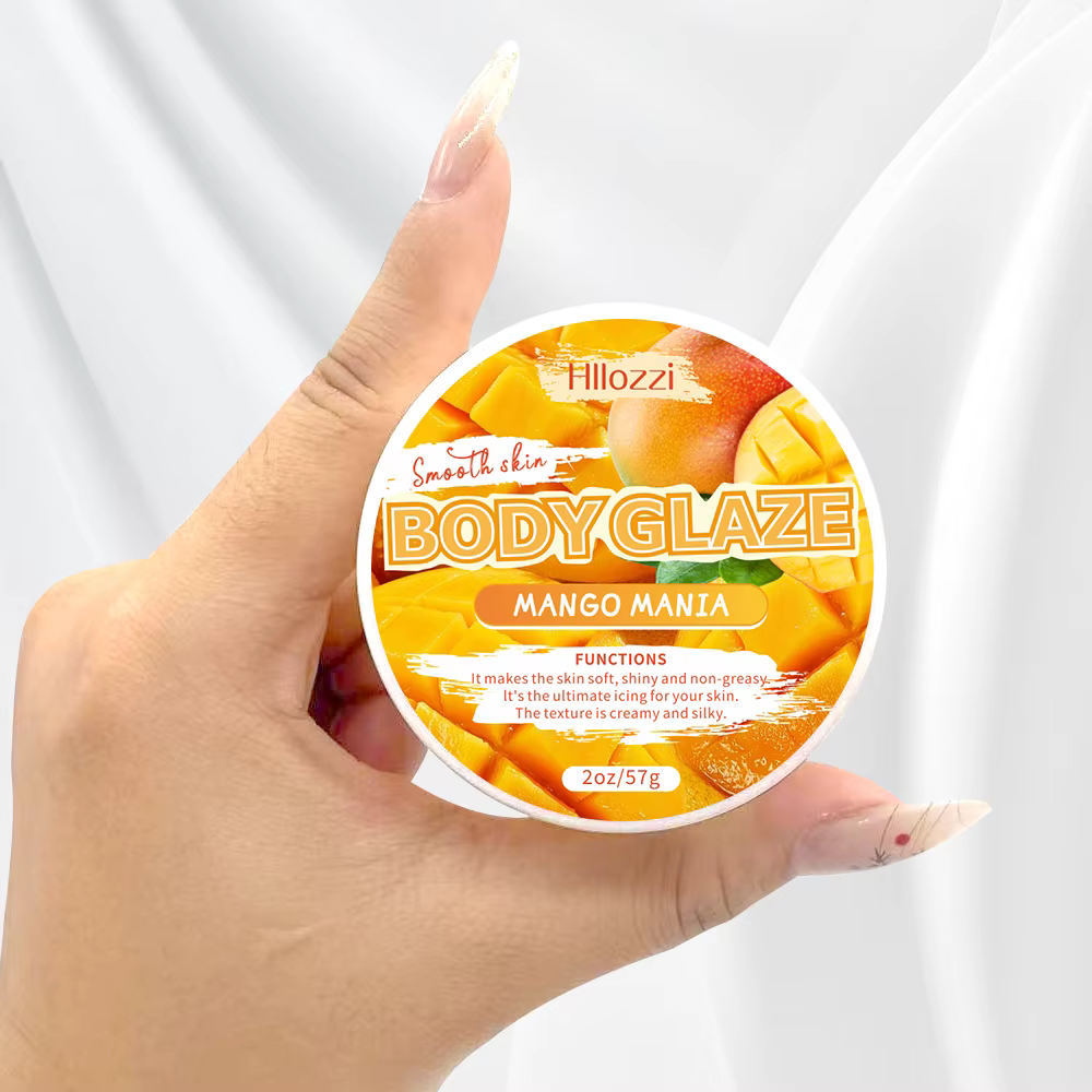 2oz/8oz mangue manie corps glaçure nourrissant hydratant soin de la peau beurre corporel rafraîchiss