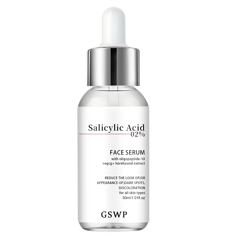 Sérum à l'acide salicylique GSWP, contenant des oligopeptides, procure une hydratation profonde pour