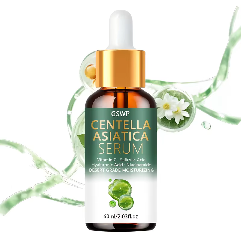 Sérum à l'extrait de Centella Asiatica GSWP, texture légère qui s'absorbe sans effort pour une hydra