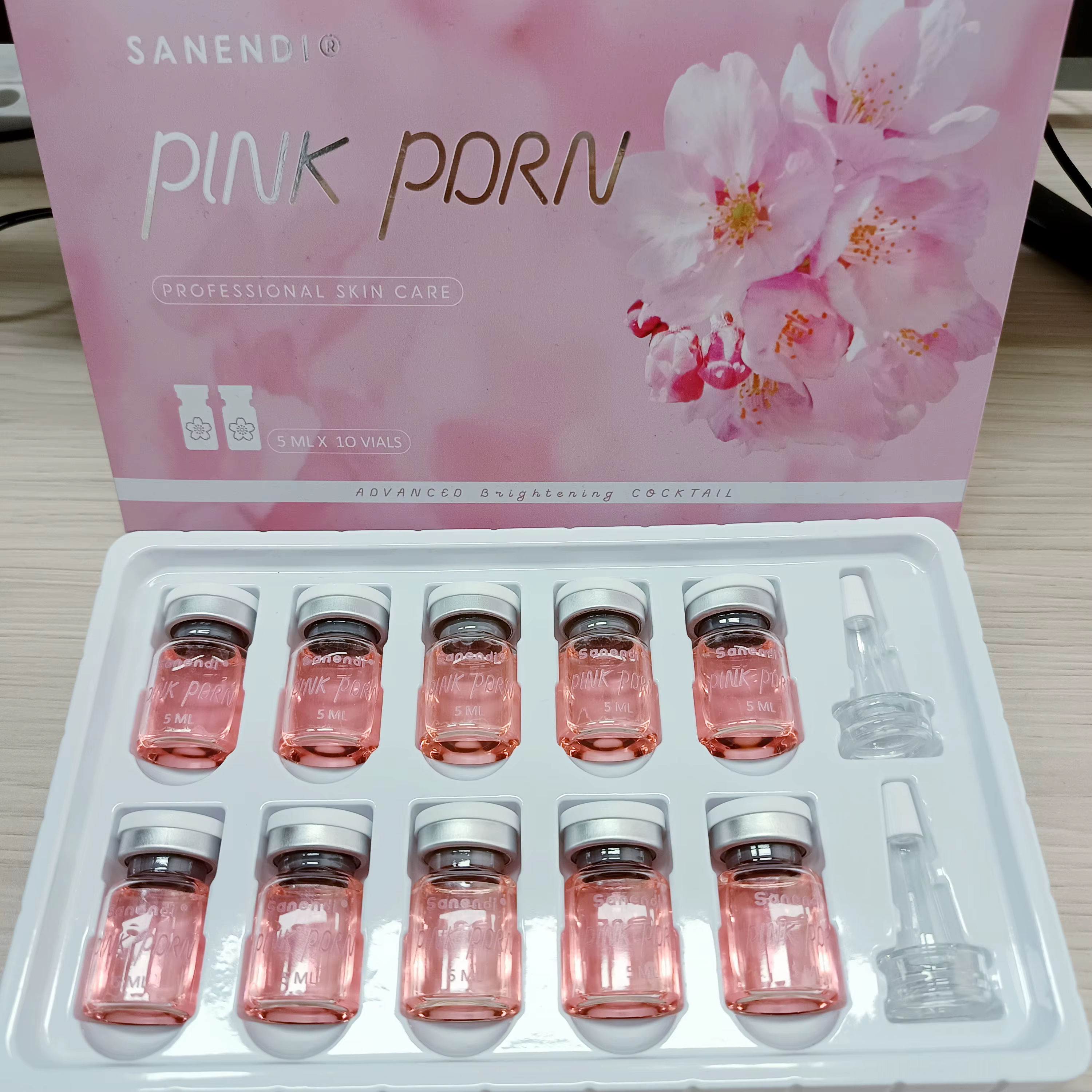 2026 SANENDI Sérum PDRN Rose Cocktail Soin Visage Essence Liquide Hydratante Solution Coréenne Soin