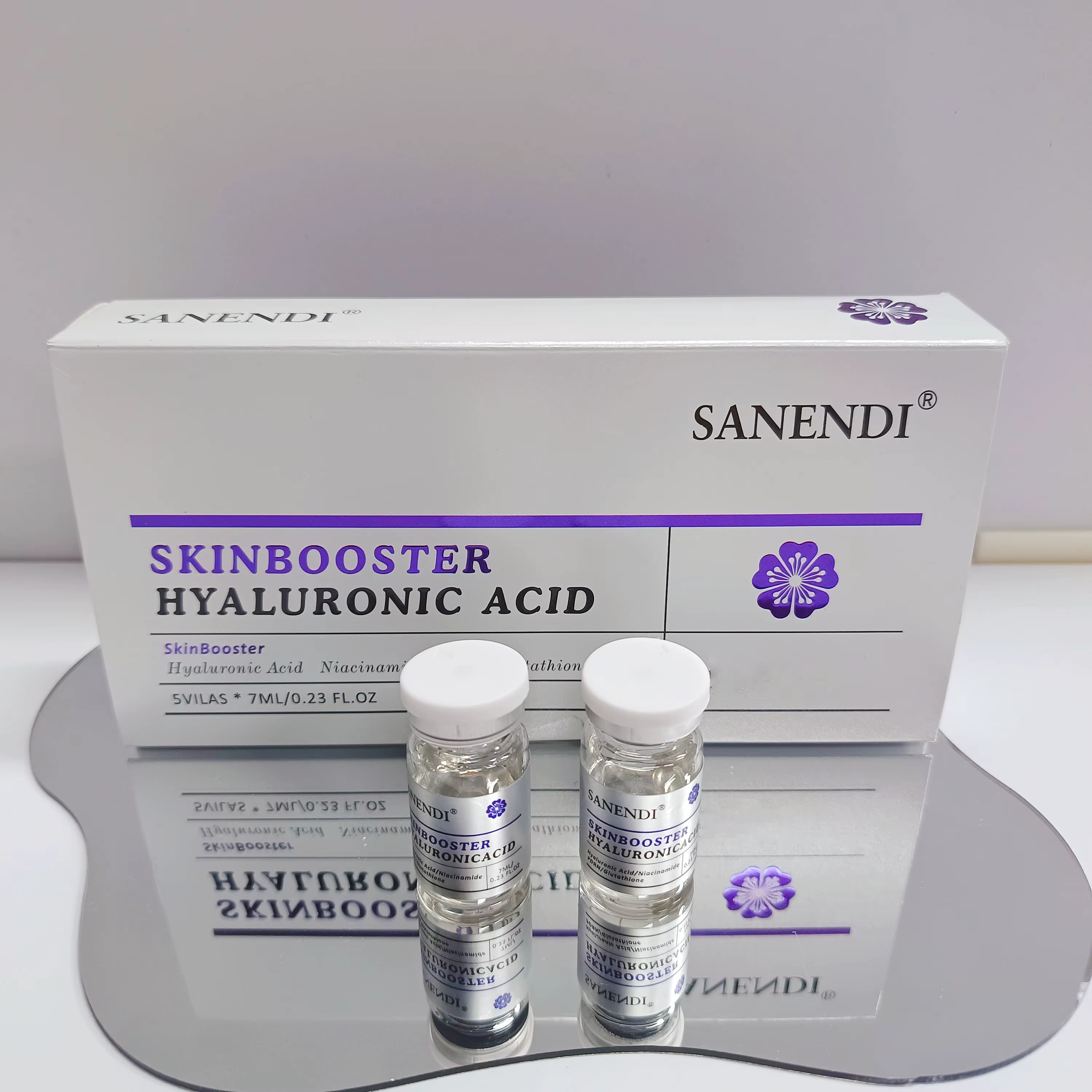 Sanendi – produit coréen de soins de la peau, contient un acide hyaluronique, ensemble d'essence pou