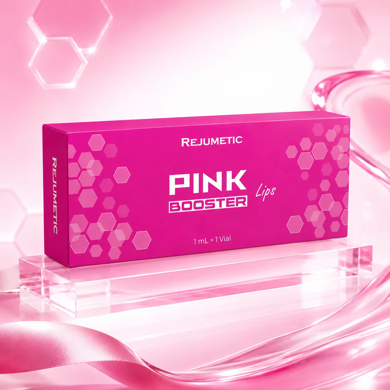 Sérum Booster Rose à l'Acide Hyaluronique pour les Lèvres et le Visage – Nouveaux Produits de Beauté