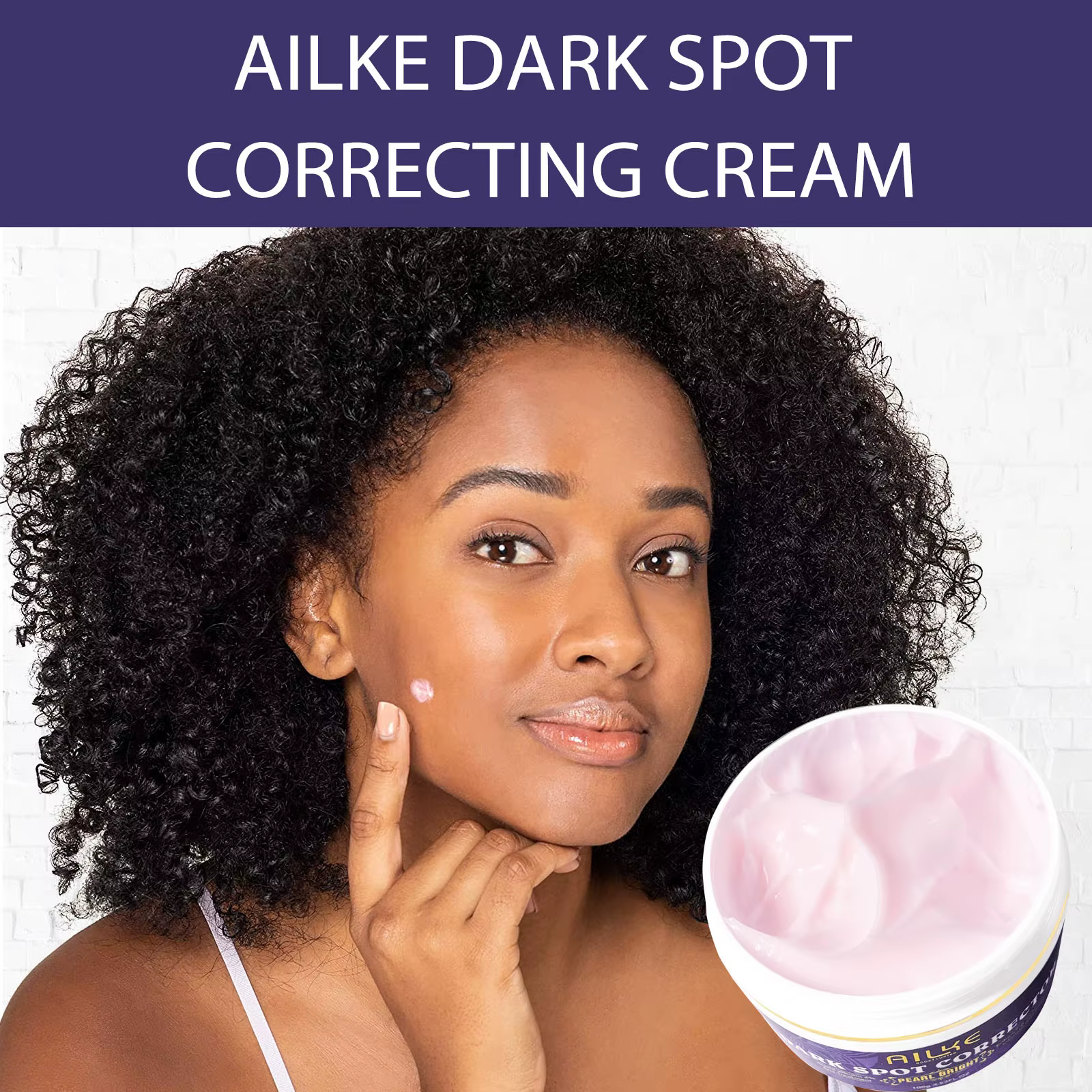 AILKE-Crème éclaircissante pour le visage, dissolvant de taches foncées pour le visage, les mains, l
