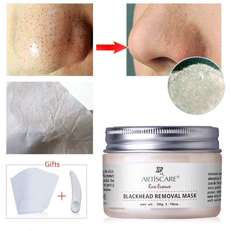 Articare – dissolvant de points noirs, masque Facial, soins de la peau, soins des pores, bande de ne