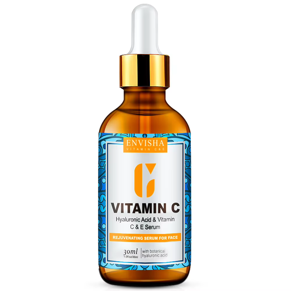 ENVISHA – sérum pour le visage à la vitamine C, blanchissant, soin pour la peau, acide hyaluronique,