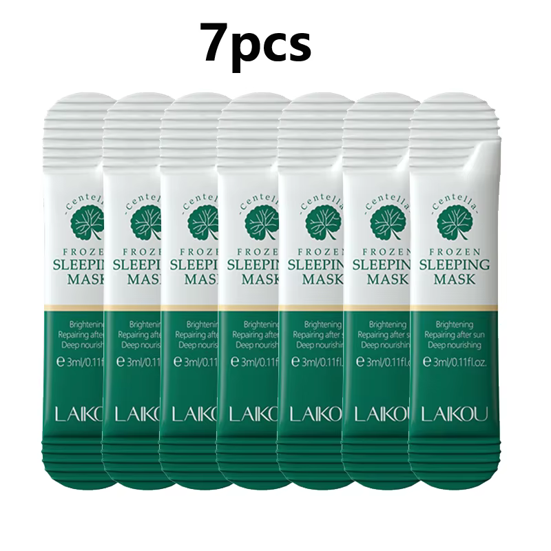 LAIKOU 7 pièces masque Facial hydratant hydratant dormir feuille masques réparateur et nourrissant m