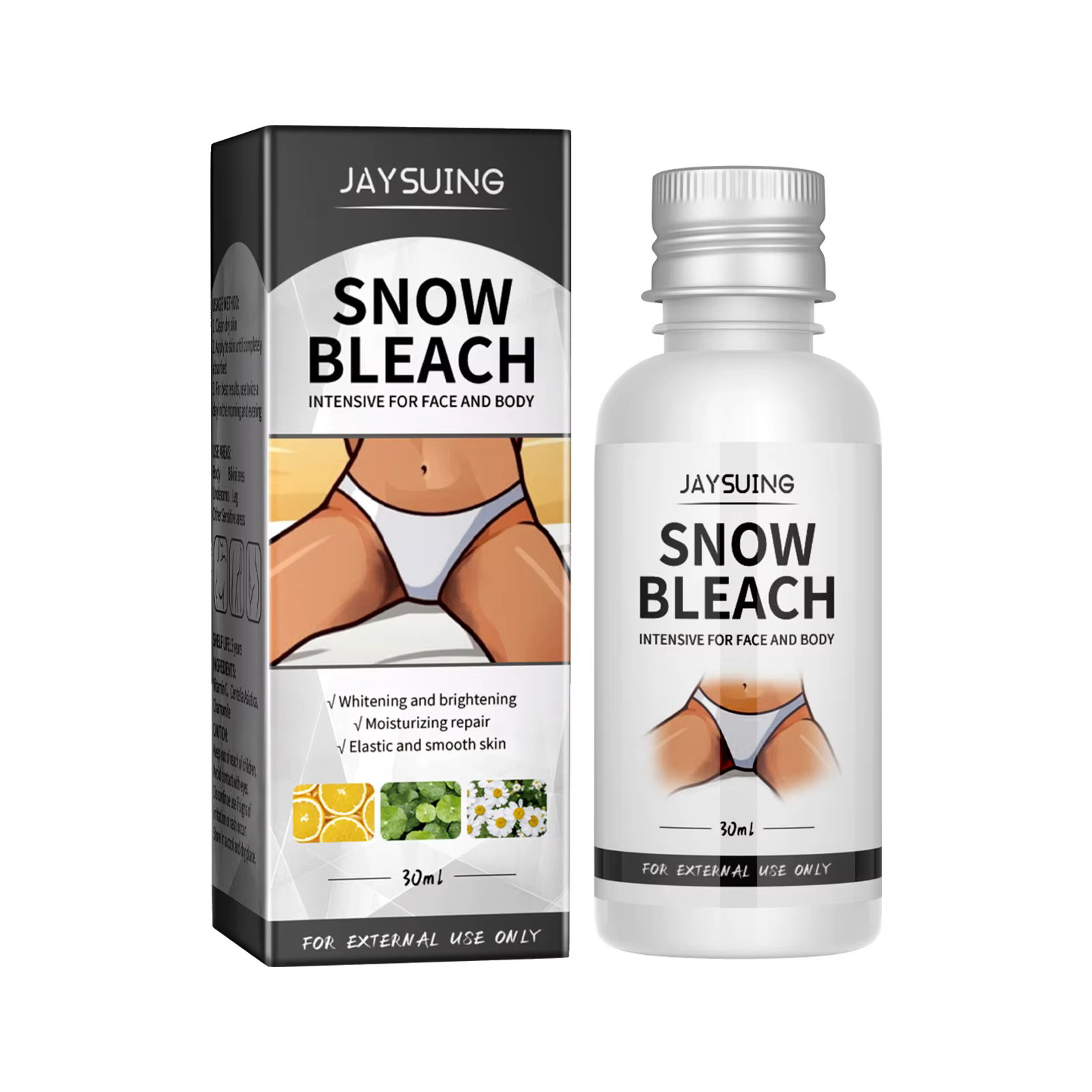 Crème de blanchiment de neige vitamine C éclaircissante parties intimes aisselles blanchiment aissel