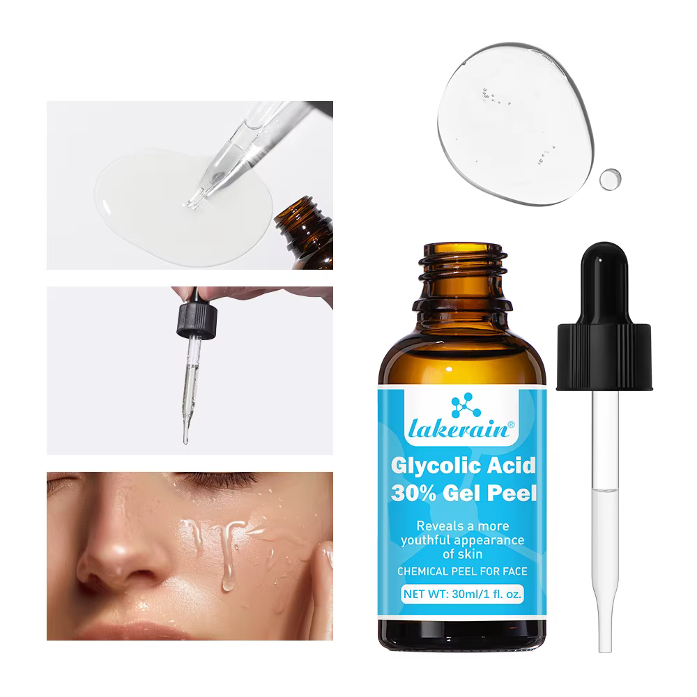 Gel Anti-âge pour le visage, acide glycolique, qualité professionnelle, chimique, collagène, augment