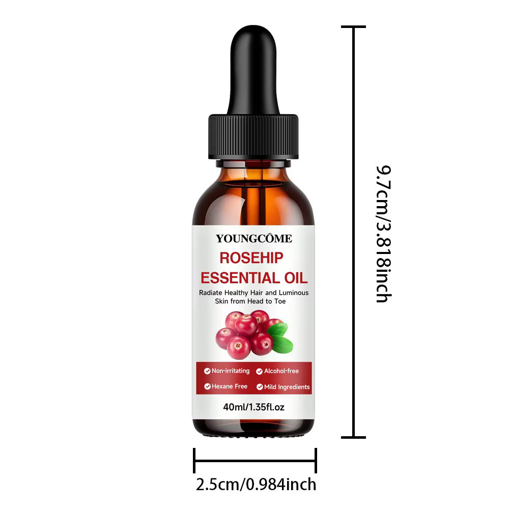 Huile essentielle de rose musquée Pure, estompe les ridules, Lifting, raffermissant, réparation, hyd