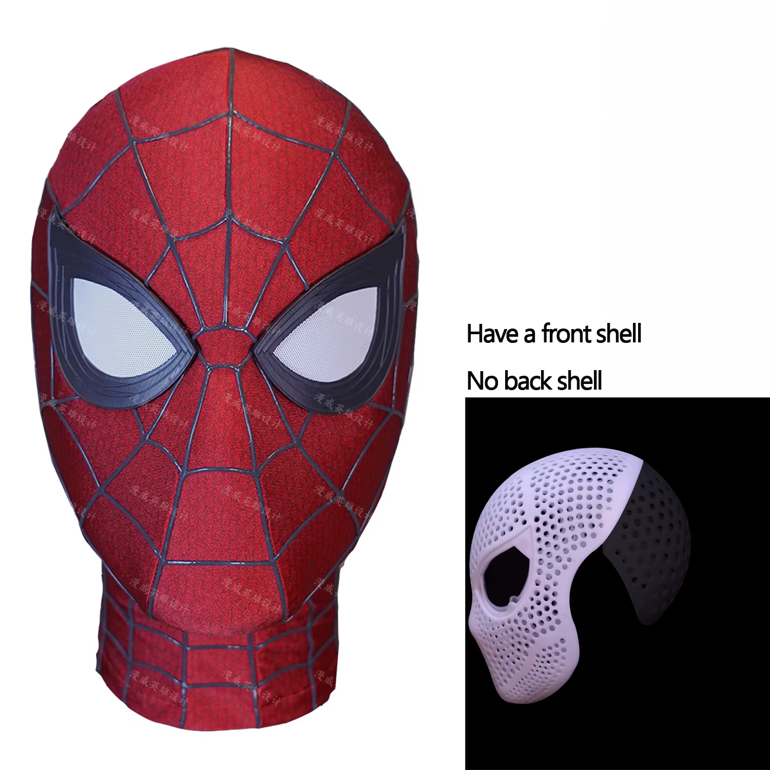 Nouvelle Masque Spider-Man Quatre en un, Version Tom Holland, Réplique Filmique Faite à la Main, Rou