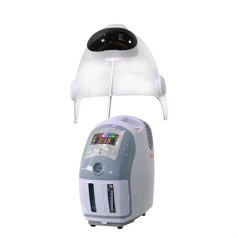 Machine faciale d'oxygène de haute qualité Spray hyperbare beauté O2derm masque Facial d'oxygène thé