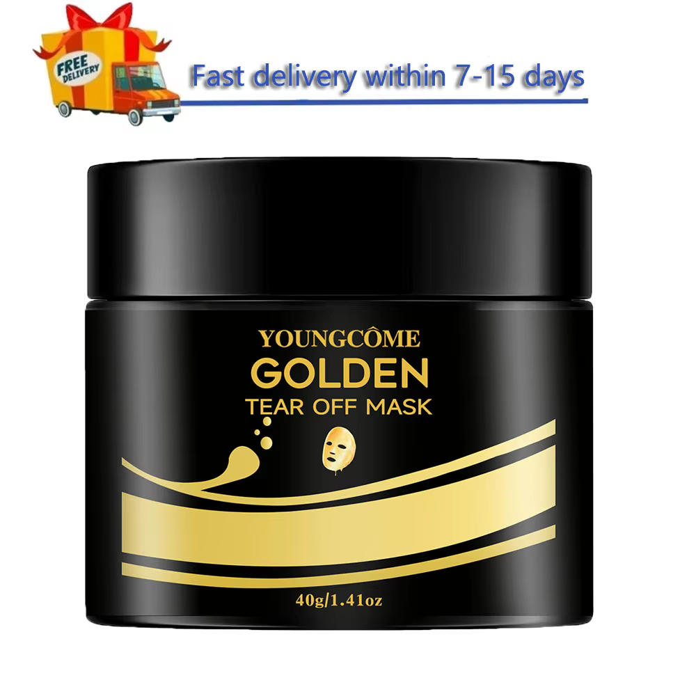 Masque à déchirer en or 24K, nettoyage en profondeur, élimine les points noirs, raffermissant, contr