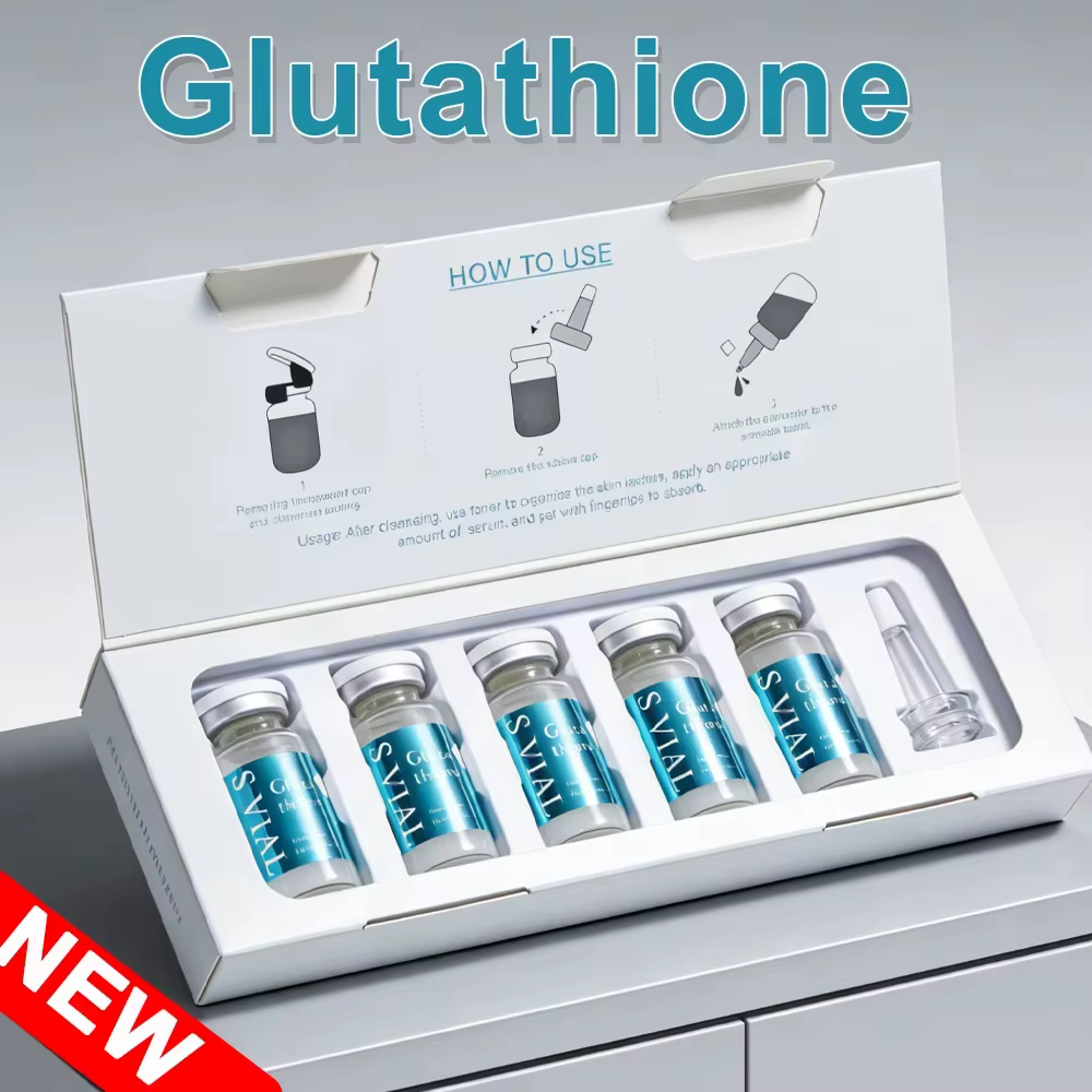 Essence d'ampoule éclaircissante au glutathion 4 ml × 5 - Sérum hydratant en profondeur pour l'élast
