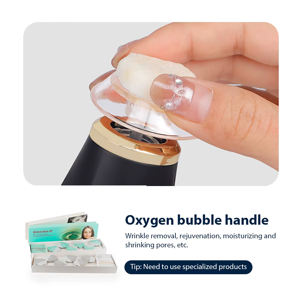 Stylo à bulles d'oxygène Portable, Machine à bulles d'oxygène CO2 Rechargeable, nettoyage en profond