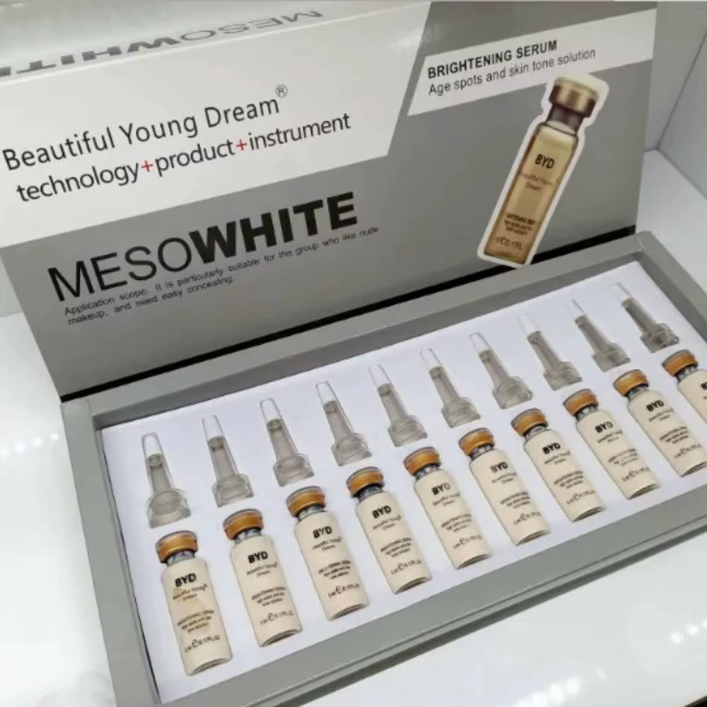 Lot de 10 ampoules de sérum BB coréen 5 ml, éclaircissant et illuminateur, fond de teint liquide cor