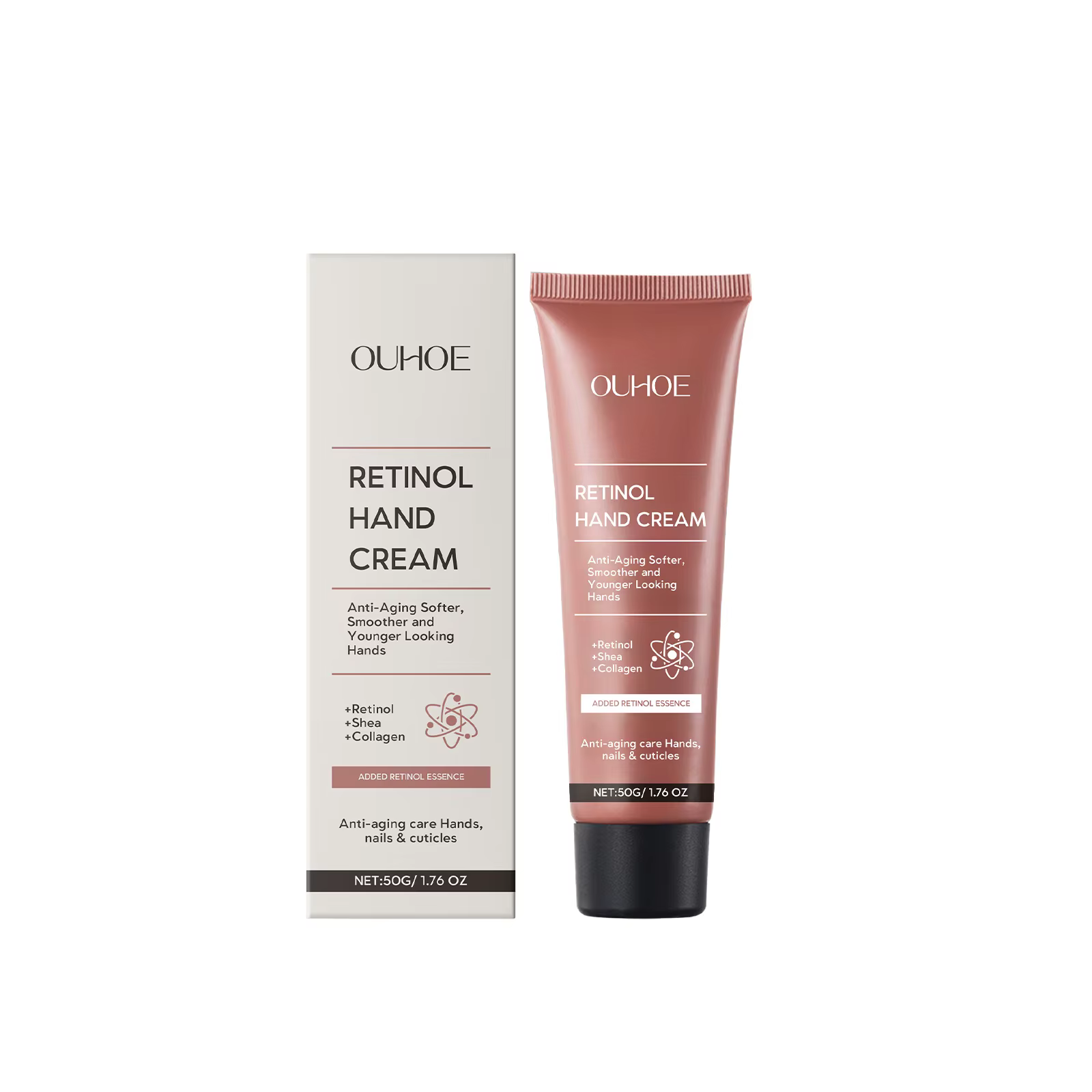 Crème Raffermissante pour les Mains au Rétinol – Hydratation Longue Durée, Réduit les Ridules, Lisse