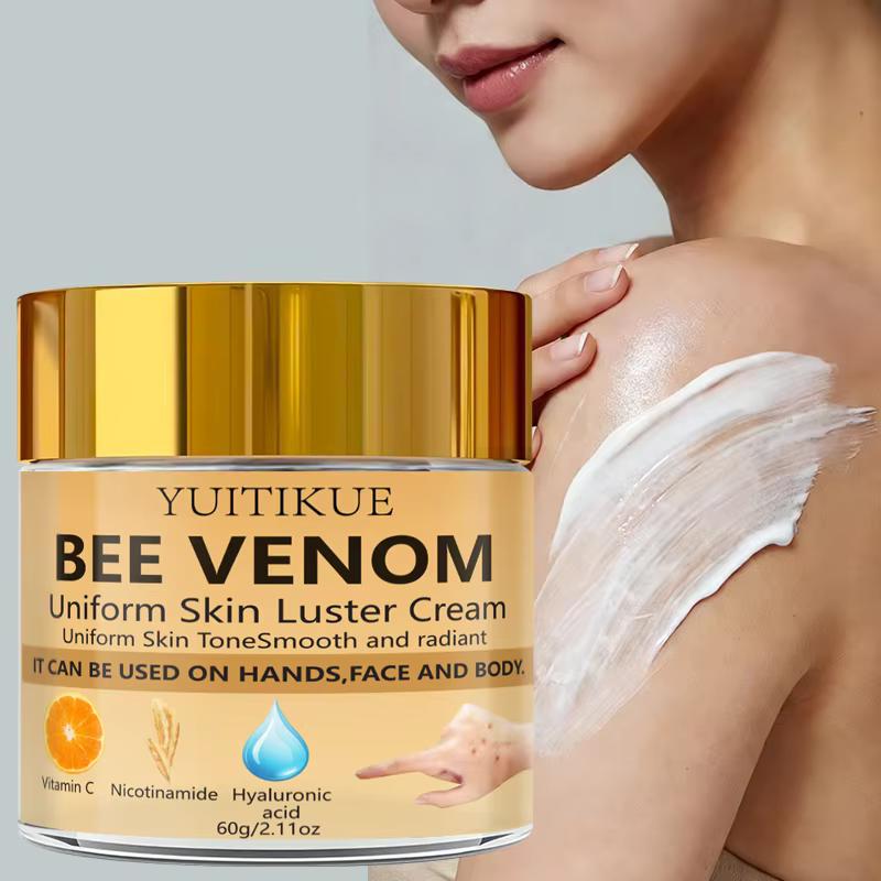 Crème au venin d'abeille YUITIKUE pour le visage, les mains et le corps, éclaircit le teint, hydrate