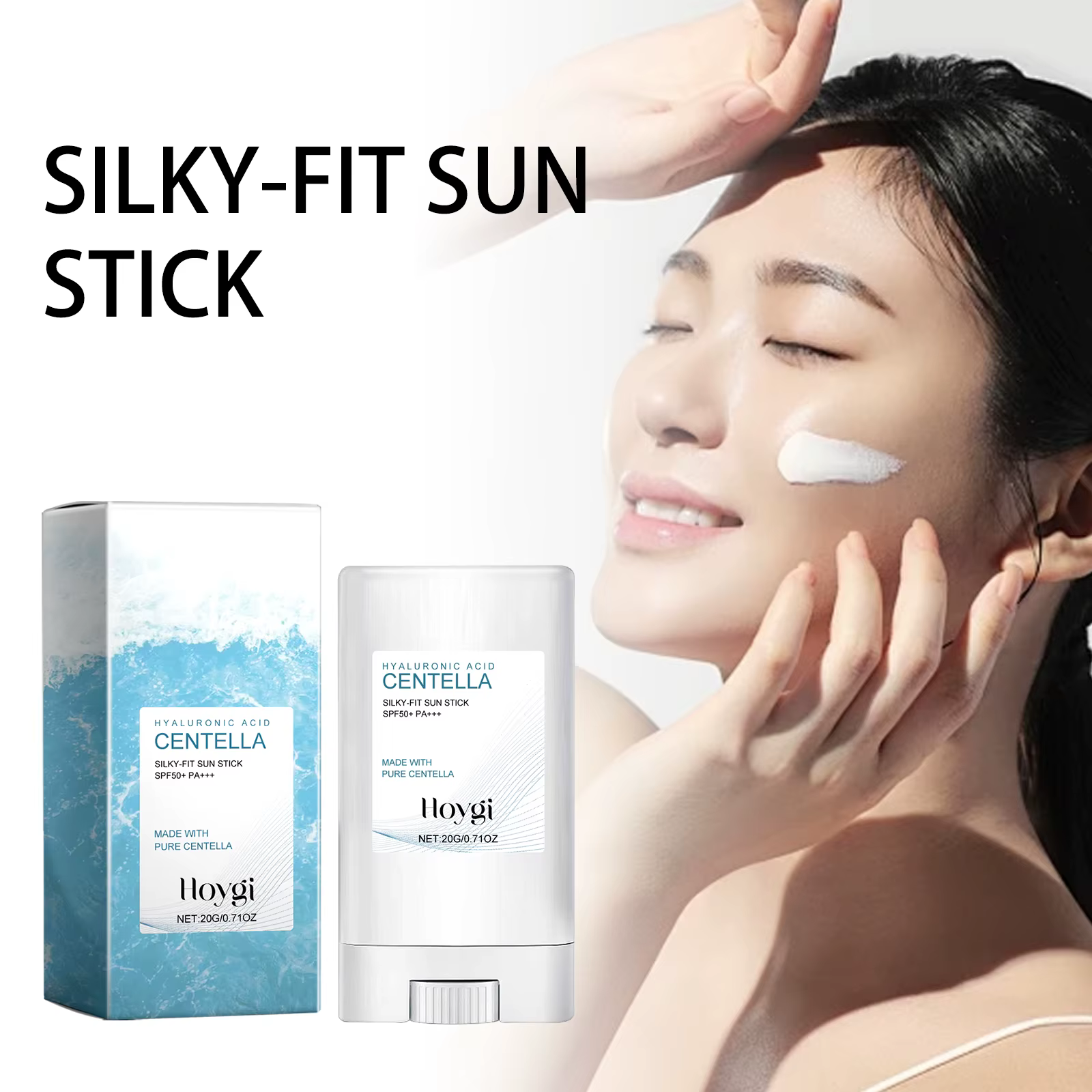 Crème solaire à l'acide hyaluronique, Anti-soleil, Protection UV, hydratant doux, nourrissant, répar
