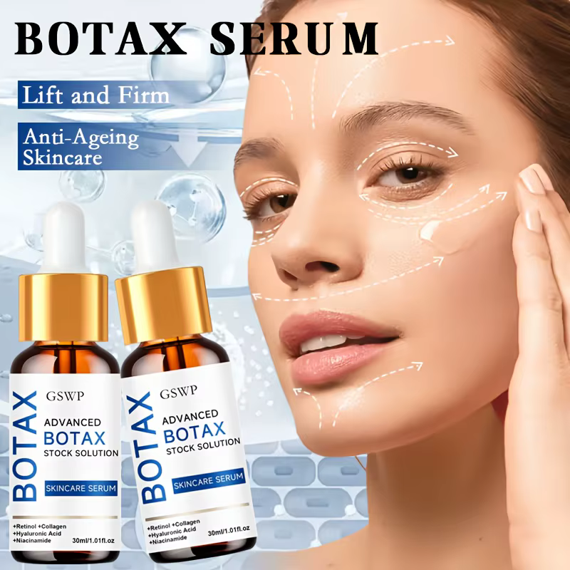 Sérum hydratant pour le visage GSWP Botax, contient de l'acide hyaluronique pour hydrater en profond