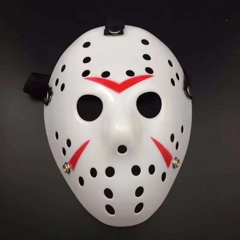 Cadeau film masque de hockey Jason Voorhees vendredi 13ème masque d'horreur effrayant Halloween fête