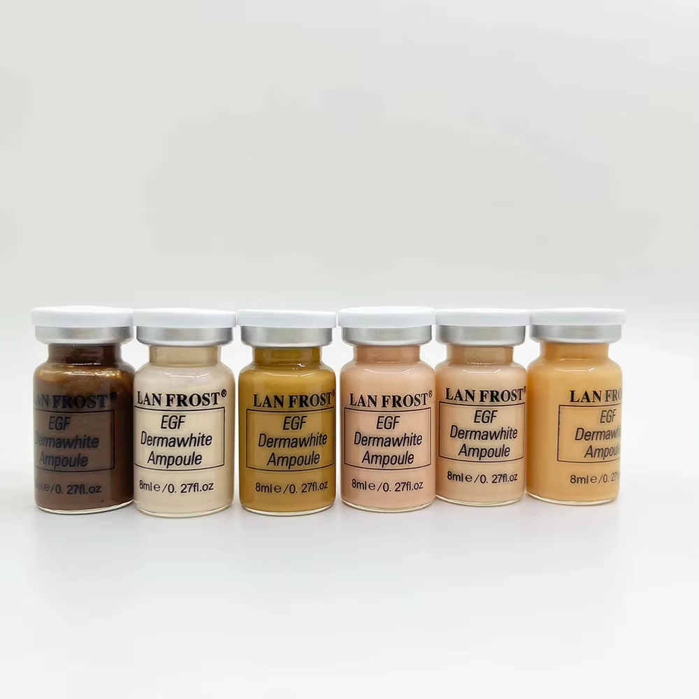 Corée 8ml saumon ADN BB crème lueur démarreur sérum Kit fond de teint blanchissant hydratant rajeuni