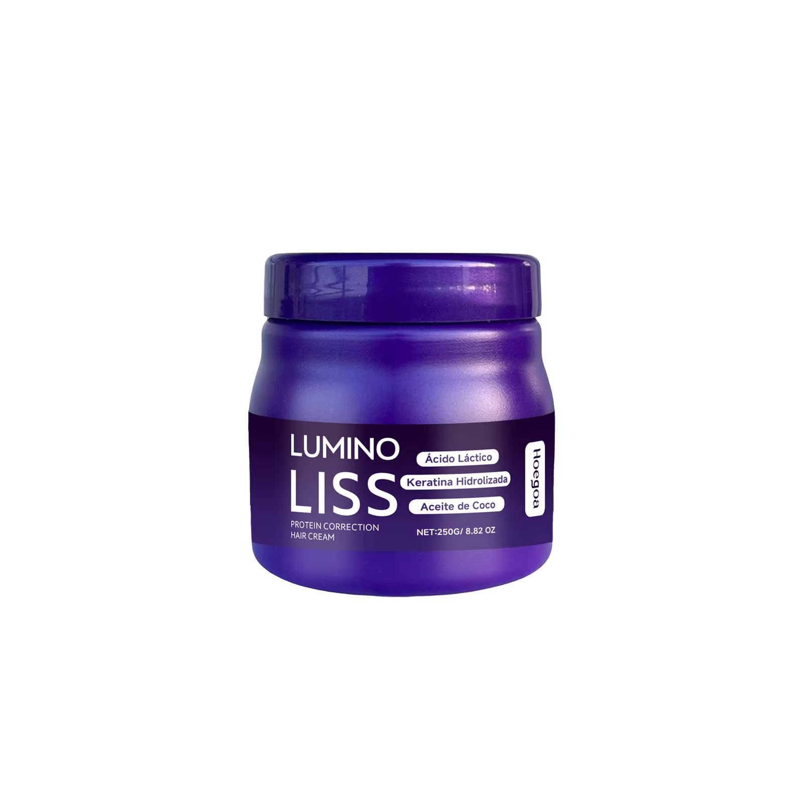 Crème Lissante Protéinée Réparatrice en Profondeur, Conditionneur Nourrissant Anti-Frisottis pour de