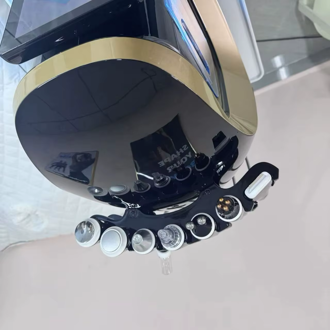 Nouvelle machine de soin du visage Hydra Oxyge 7 en 1 Smart Ice Blue, nettoyage de la peau, analyseu
