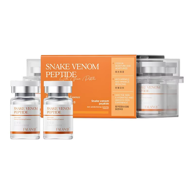 Sérum Anti-âge au Peptide de venin de serpent, hydratant, rétrécit les Pores, Essence blanchissante,