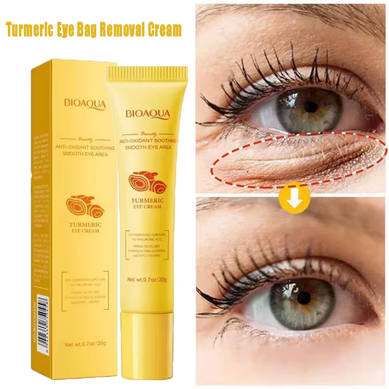 Crème Anti-rides pour les yeux, Anti-âge, raffermissante, élimine les cernes, sacs pour les yeux, An