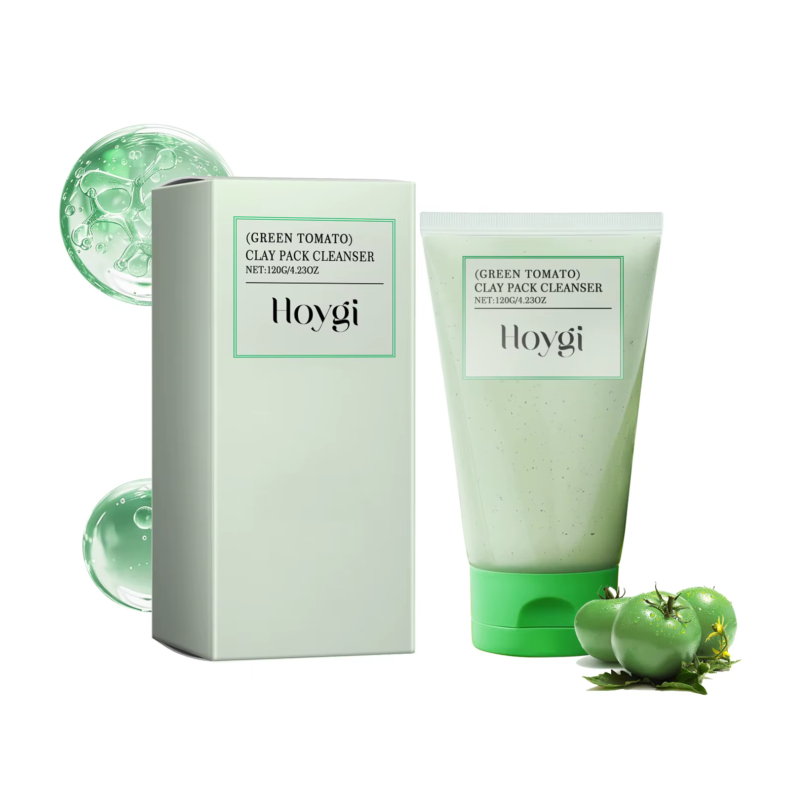 Lait nettoyant au tomate vert hydratant en profondeur et hydratant pour la peau, eau Non raffermissa