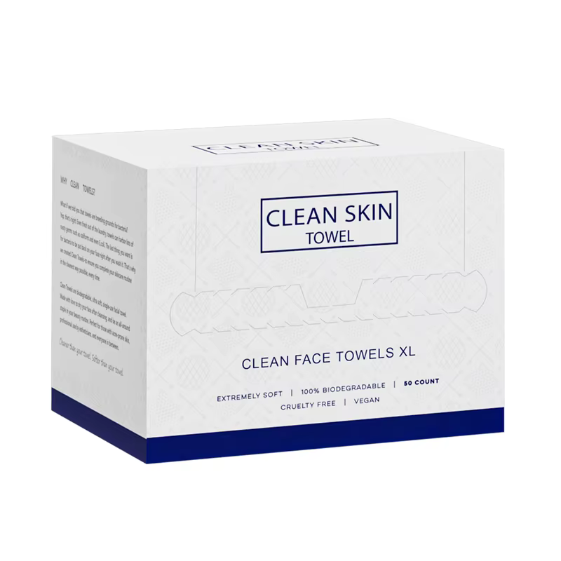 Serviettes jetables pour le visage, lingettes nettoyantes épaisses et grandes, démaquillant exfolian