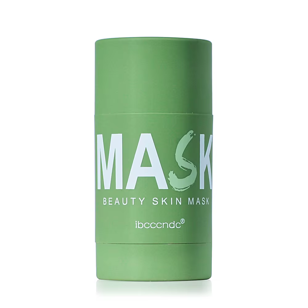 Masque Nettoyant Visage au Thé Vert en Stick – Réduit les Pores, Élimine les Points Noirs, Hydratant