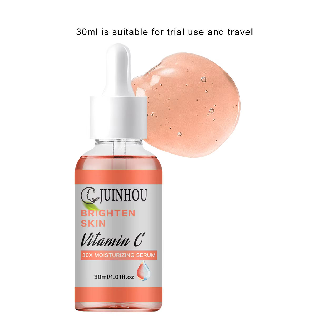Sérum facial à la vitamine C JUINHOU, hydratation intense, éclaircissement de la peau, nettoyage des