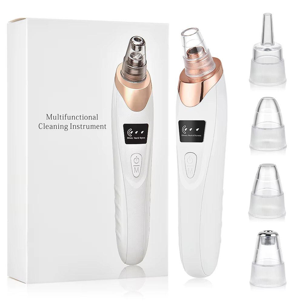 Dissolvant de points noirs pour le nettoyage du visage, machine de beauté à 3 modes d'aspiration, di
