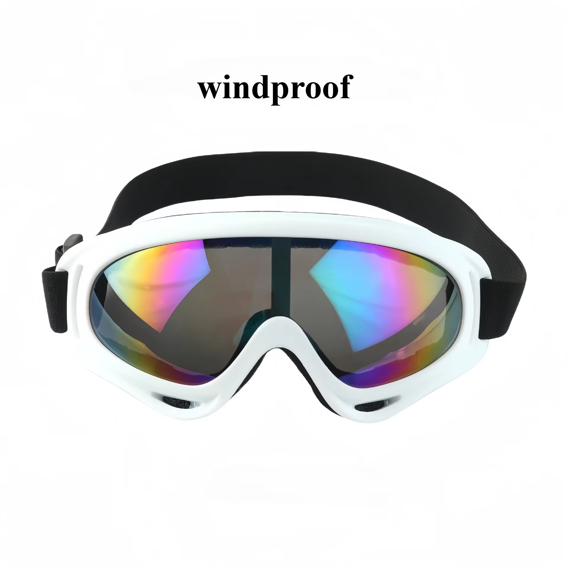 Lunettes de ski anti-buée pour hommes et femmes, lunettes de sport de plein air, lunettes de neige p