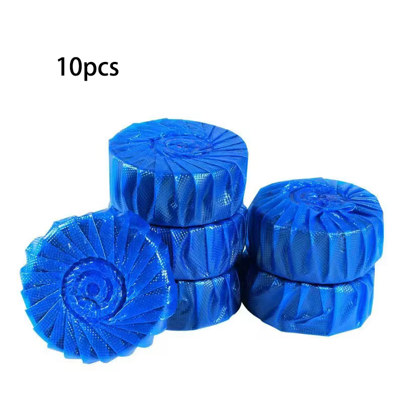 Lot de 10 blocs nettoyants pour toilettes grande capacité, désodorisants et détartrants