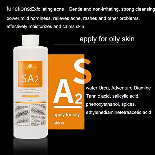 Sérum liquide Hydra pour le visage, Solution pour Peeling aquatique AS1 SA2 AO3, pour Machine de bea
