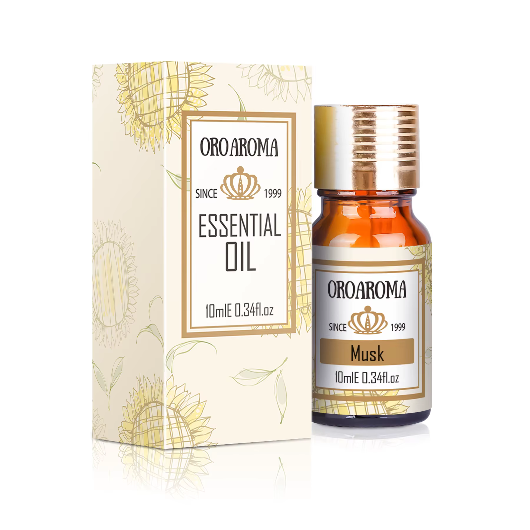 Oroaroma-Huile essentielle de musc naturel pour soins de la peau et du corps, diffuseur d'arôme de m
