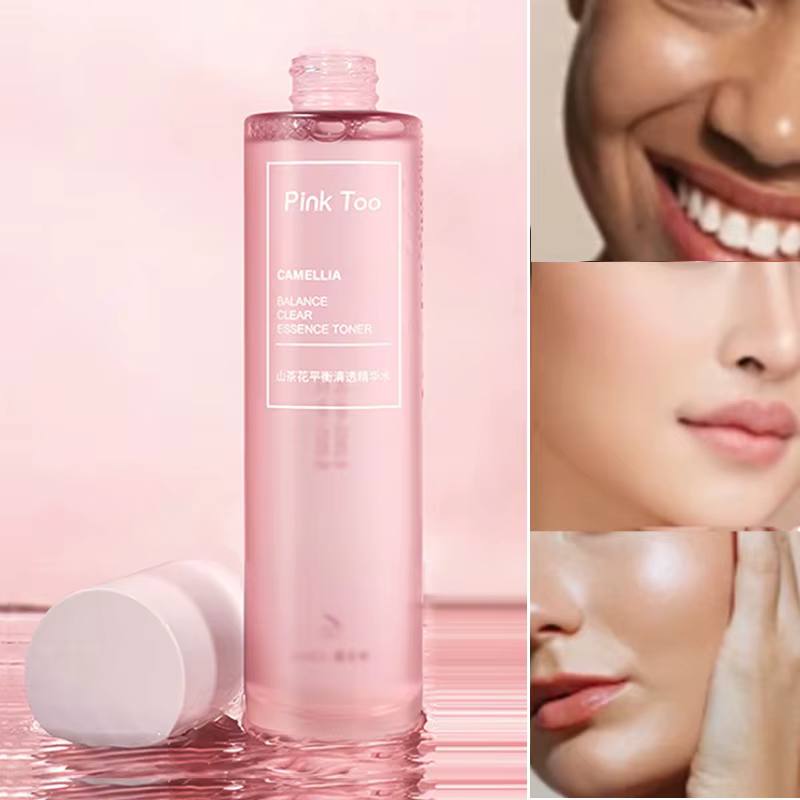Lotion et tonique à l'essence d'équilibrage clair Camellia – Hydratant, minimisant les pores, Eau de