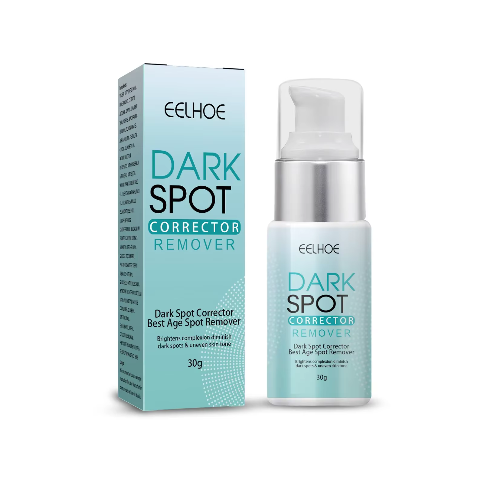 Crème blanchissante pour taches de rousseur, estompe les taches foncées, les imperfections, les marq