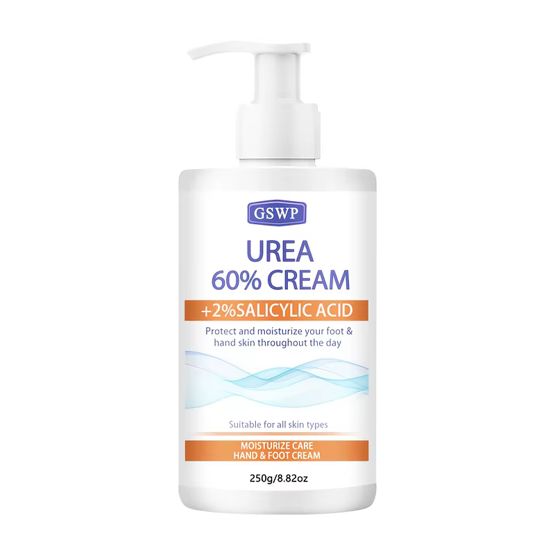 GSWP Crème hydratante pour les mains et les pieds à 60% d'urée, procure une hydratation sans sensati
