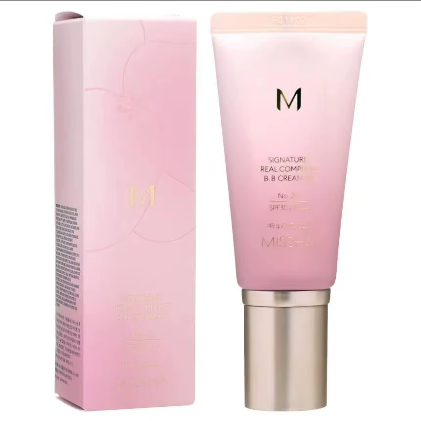 MISSHA M Signature réel complet BB crème EX 45g blanchissant correcteur couverture complète visage B