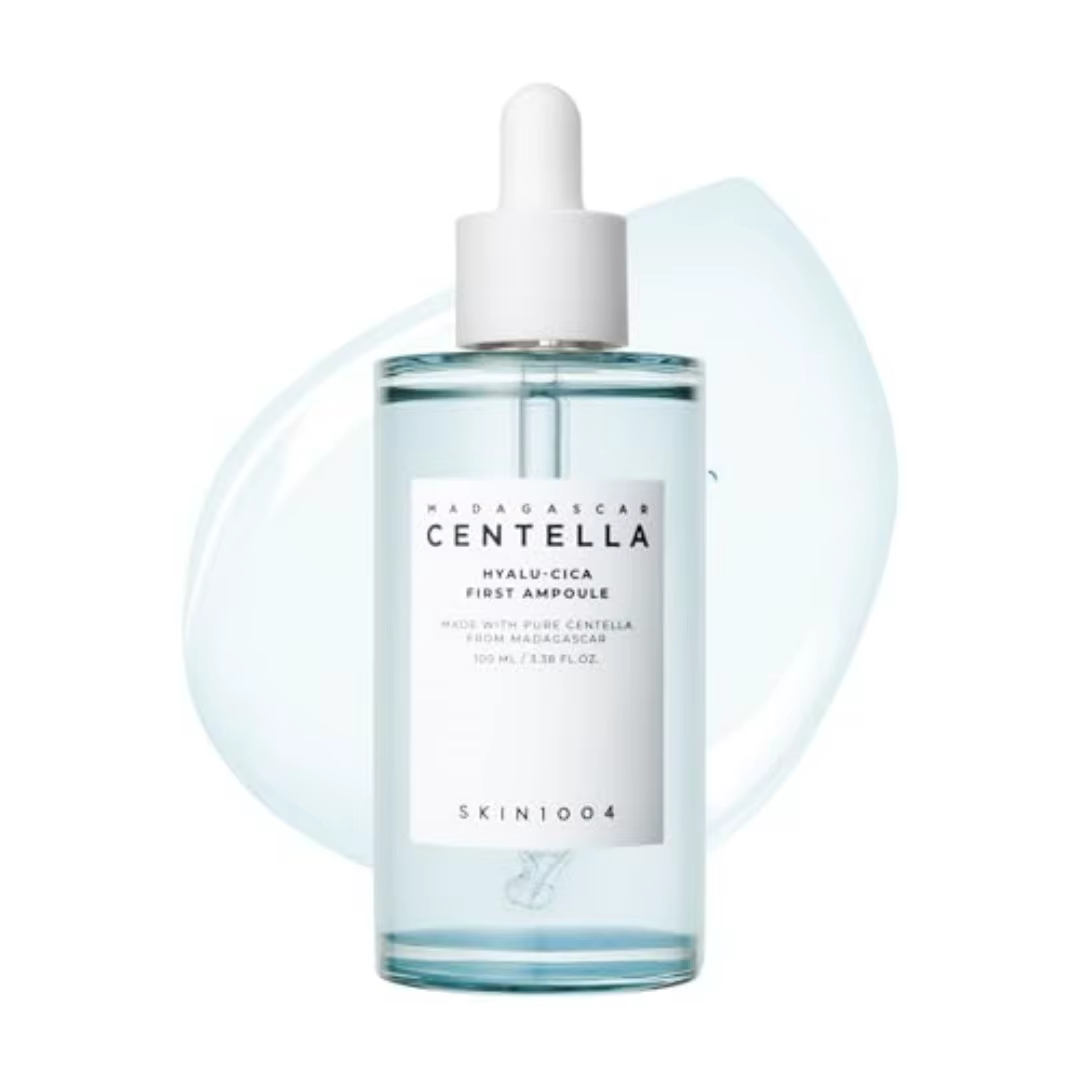 SKIN1004 Hyalu-Cica First Ampoule, Sérum coréen avec acide hyaluronique et ampoule hydratante profon