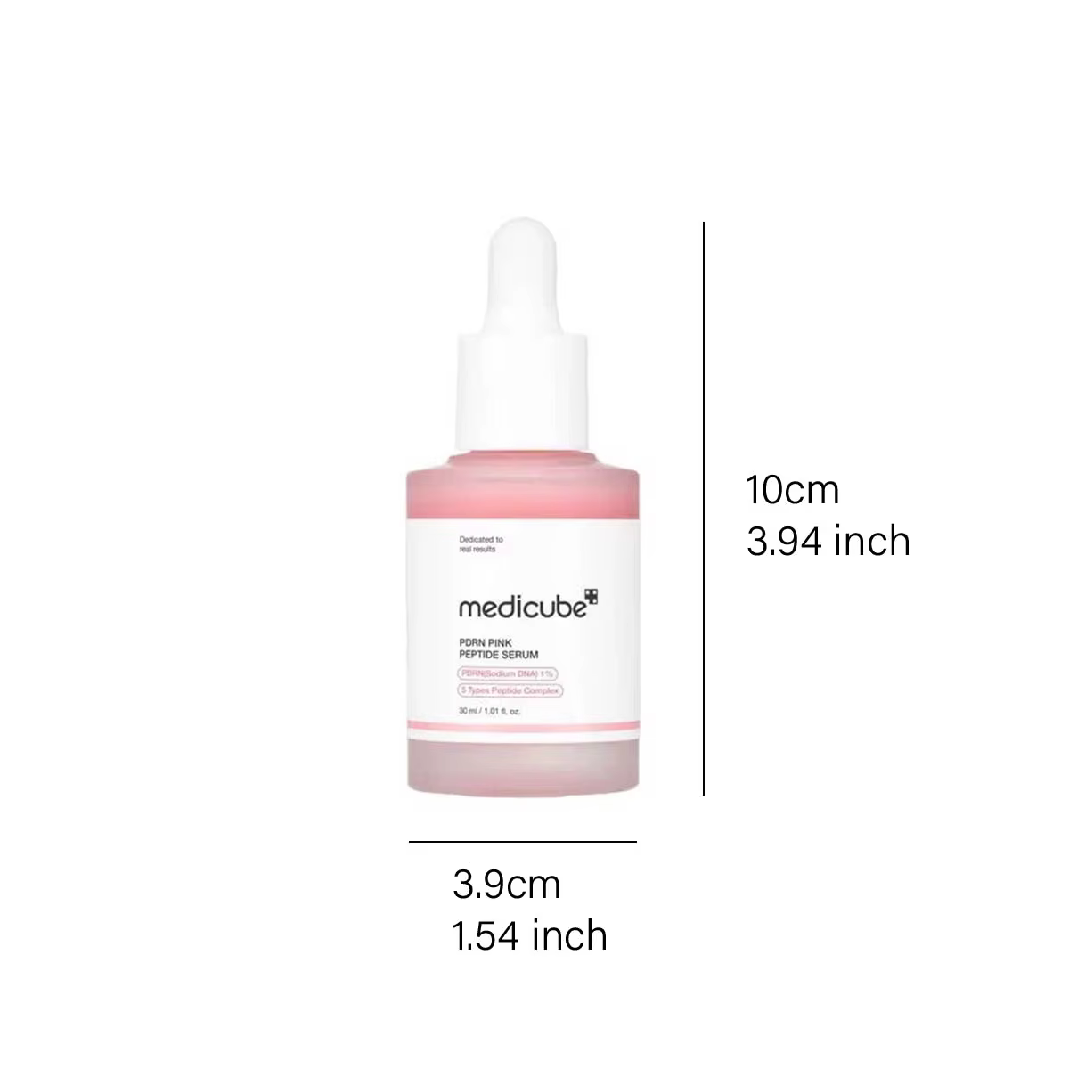 Sérum au peptide rose PDRN à l'ADN de saumon Medicube, lisse et à absorption rapide, rafraîchissant
