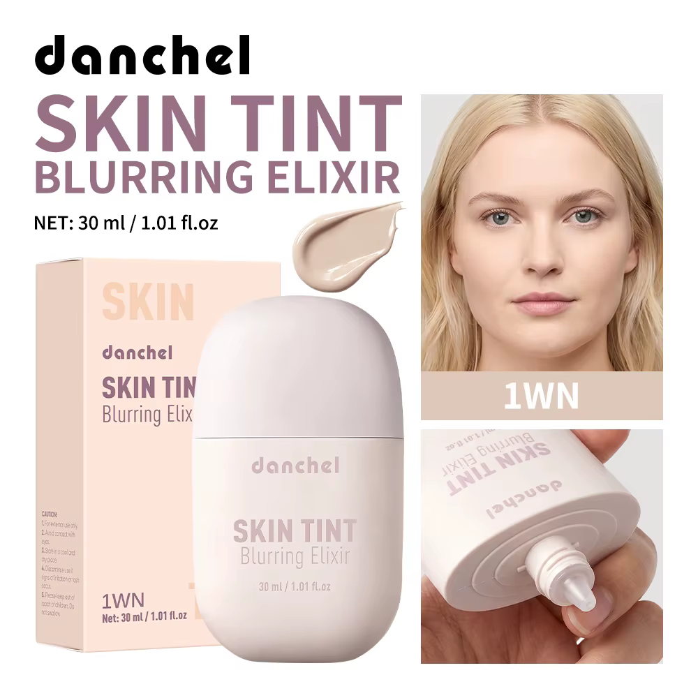 Elixir Teintant Effet Flou : Cache les Pores, Atténue les Ridules, Unifie le Teint – Tenue 12h, Fini