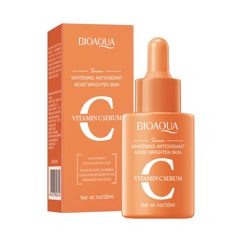 BIOAQUA vitamine C rétinol acide hyaluronique sérum hydratant éclaircissant hydratant raffermissant 